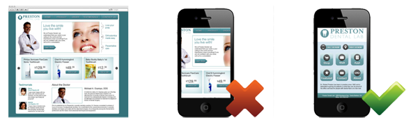 go mobile website